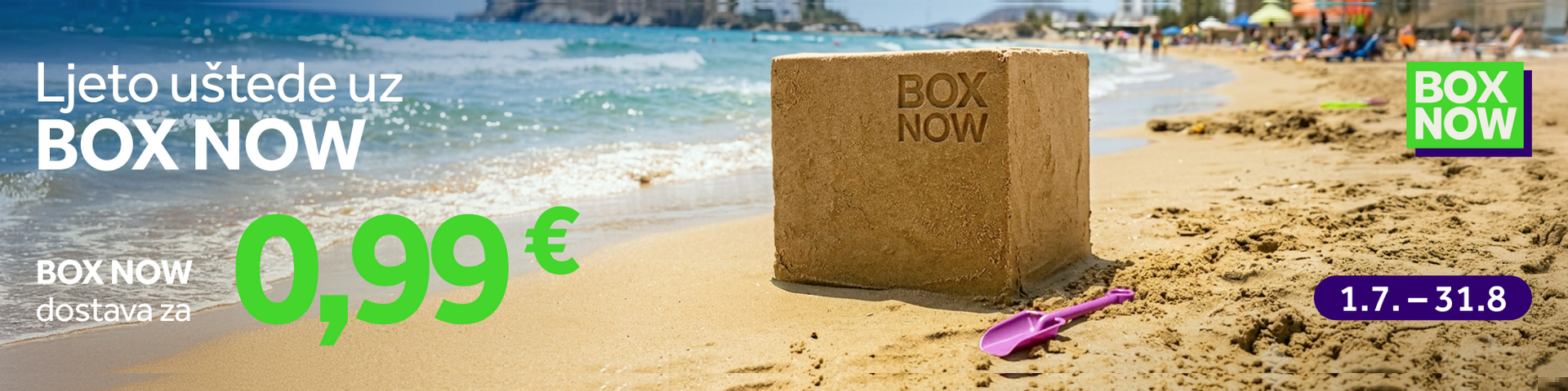 BOX NOW dostava na paketomat