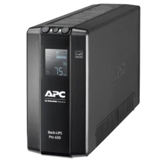 UPS APC Back Pro BR 650VA, 6 Outlets, AVR, LCD Interface