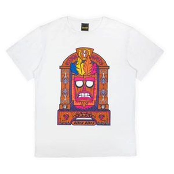 MERCHANDISE CRASH BANDICOOT 2020 AKU AKU T-SHIRT XS