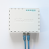 MikroTik hEX Router, 256MB RAM, 5×G-LAN, microSD, USB, RouterOS L4 (RB750Gr3)