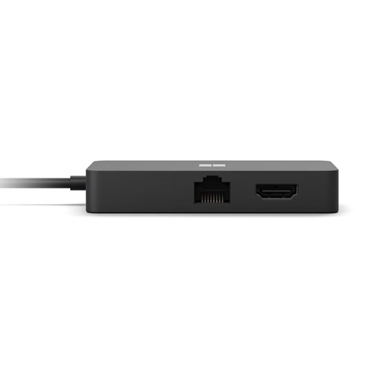 Micorosft Surface USB C Travel Hub, 1x USB C, 1x USB A, 1x RJ45, 1x HDMI (4K 60Hz), 1x VGA, 161-00011