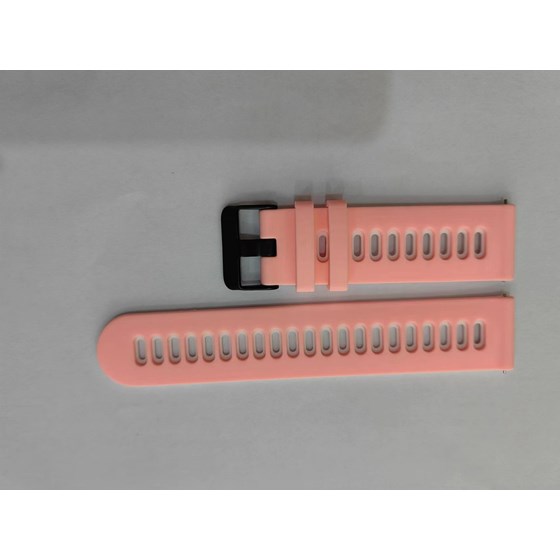 Meanit remen za smartwatch 20mm pink bijeli, MSWREM10