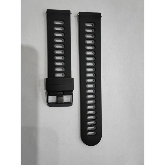 Meanit remen za smartwatch 20mm crno sivi, MSWREM7