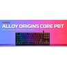 Tipkovnica HyperX Alloy Origins Mehanička Gaming Keyboard RGB lighting, 639N9AA