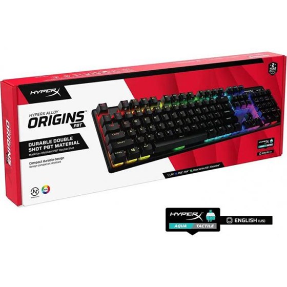Tipkovnica HyperX Alloy Origins Mehanička, 639N5AA