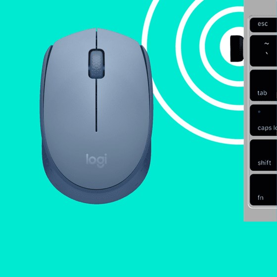Miš Logitech M171 Optical Wireless USB Plavo-Sivi P/N: 910-006866