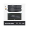 Tipkovnica Bežična Bluetooth Logitech ERGO K860 KEYBOARD GRAPHITE (HR)(P) crna P/N: 920-010108