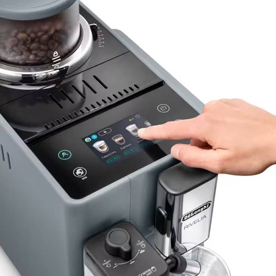 DeLonghi aparat za kavu Rivelia EXAM440.55.G 19 bara TFT zaslon u boji od 3,5", Pebble Blue