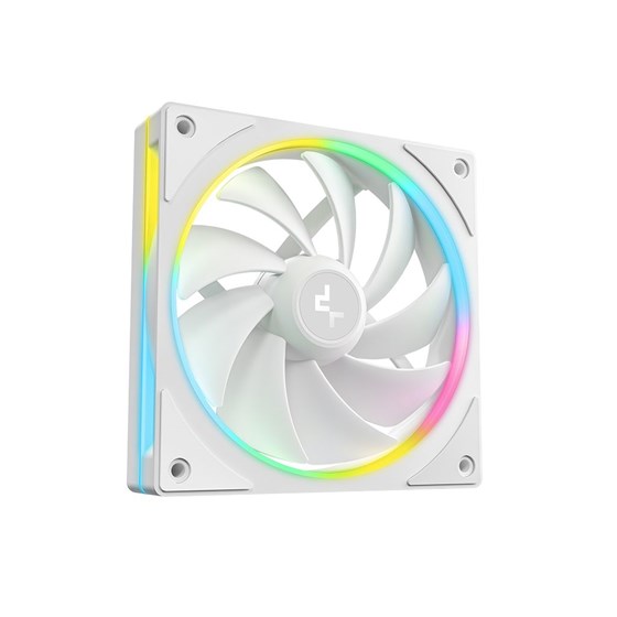 Ventilator DeepCool FL12 SE, 3-in-1, PWM, 120mm, 3 Pack, White,ARGB,  R-FL12SE-WHAPN3-G