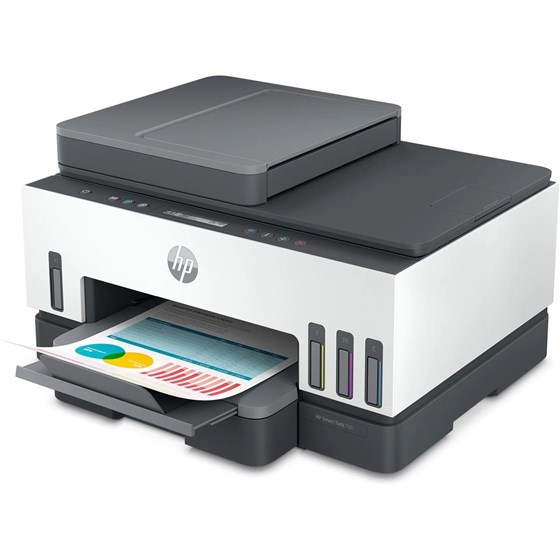 Multifunkcijski uređaj HP Smart Tank 750 ITS Wireless 4800x1200dpi brzina: 15str/min USB 2.0 LAN Wi-Fi Bluetooth P/N: 6UU47A
