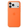Apple iPhone 17 Pro Max Silicone Case with MagSafe – Orange