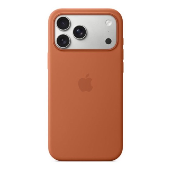 Apple iPhone 17 Pro Max Silicone Case with MagSafe – Terra Cotta