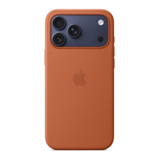 Apple iPhone 17 Pro Max Silicone Case with MagSafe – Terra Cotta