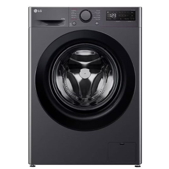 LG perilica sušilica F4DR509SBM 9/6 kg, 1400 okr, parno pranje, crna