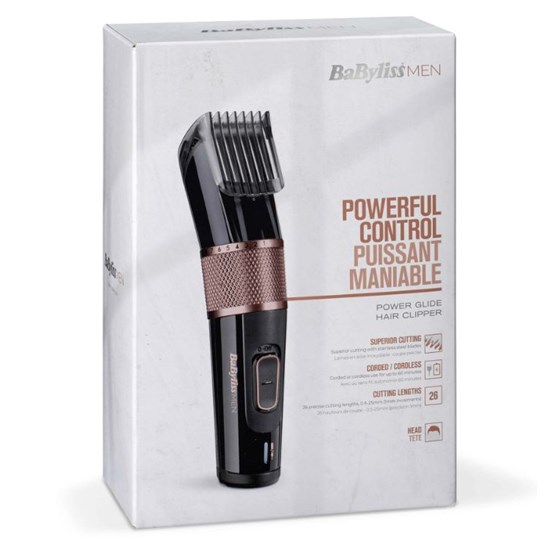 BaByliss šišač za kosu E974E 26 stupnjva 0,5-25mm bežični