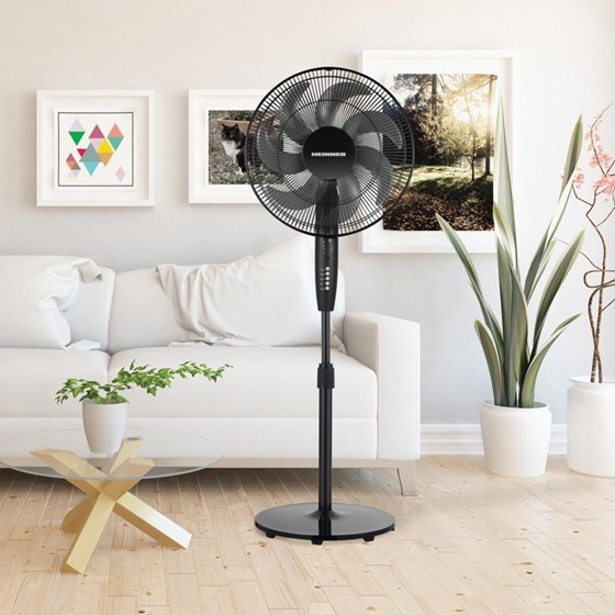Estia Ventilator  Nuro HSF-M750D-BK ;crni,podni