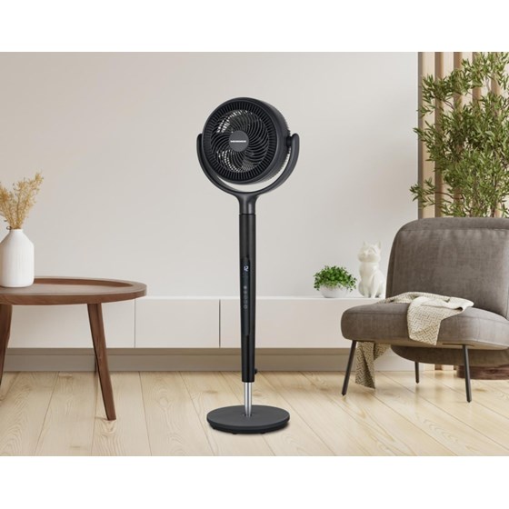 Heinner Ventilator Zefir HSF-MAT24DC-GY;crni,podni