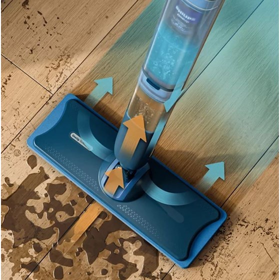 Philips XV5113/01 OneUp Series 5000 with 1 pad and 1 floor cleaner