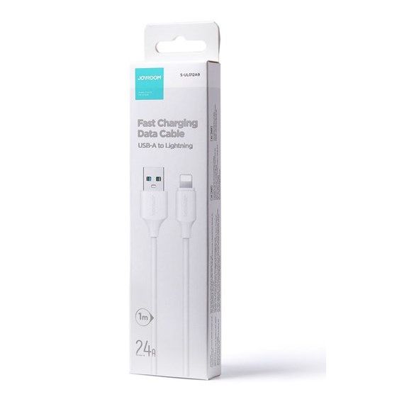 Kabel USB A - Lightning 1m 2.4A 480Mbps, Joyroom Long-Lasting Series A9, bijeli