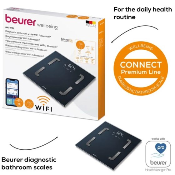 Beurer BF 880 diagnostic scale (WIFI; Bluetooth®)