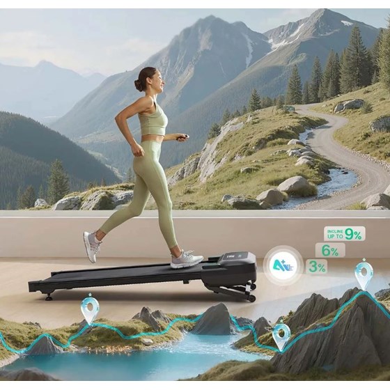 UREVO SpaceWalk 5L Smart Black traka za hodanje