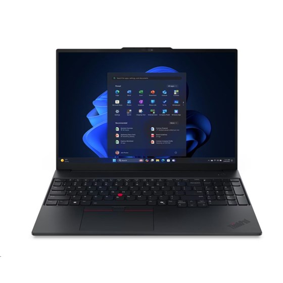 Lenovo ThinkPad E16 Gen 3, 21ST0053SCW, 16" WUXGA IPS, AMD Ryzen 5 220, 16GB, 512GB SSD, W11P, AMD Radeon 740M, 36mj