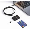 Čitač pametnih kartica MANHATTAN USB C, MicroSD čitač, 102742