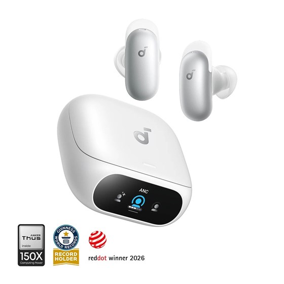Anker Soundcore Liberty 5 Pro bežične slušalice, bijele