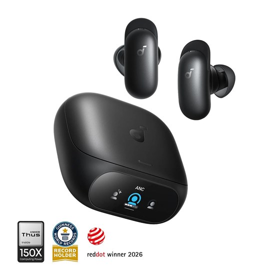 Anker Soundcore Liberty 5 Pro bežične slušalice, crne
