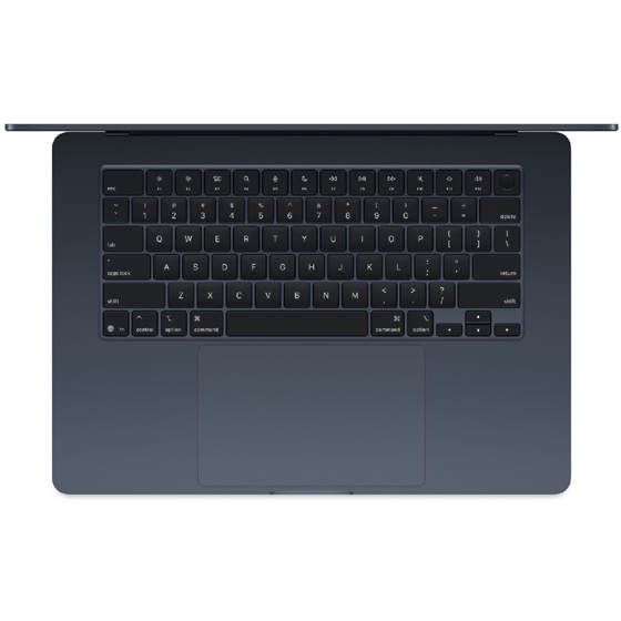 Apple MacBook Air, mw1l3cr/a, 15.3/MIDNIGHT/M4 10C CPU/10C GPU/16GB/256GB-CRO