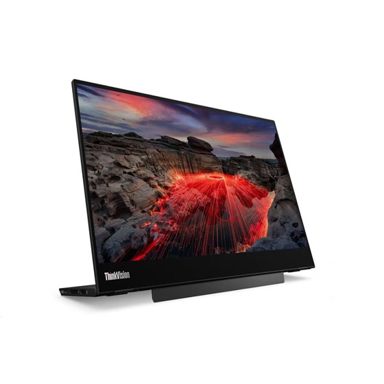 Monitor Lenovo M14t Gen 2, 63FDUAT6WL, 14'' 2.2K IPS Touch, Tilt, Pivot, USB-C, + Digital Pen (Passive), 36mj