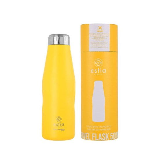 Estia Izolirana termo boca  500ml Yellow