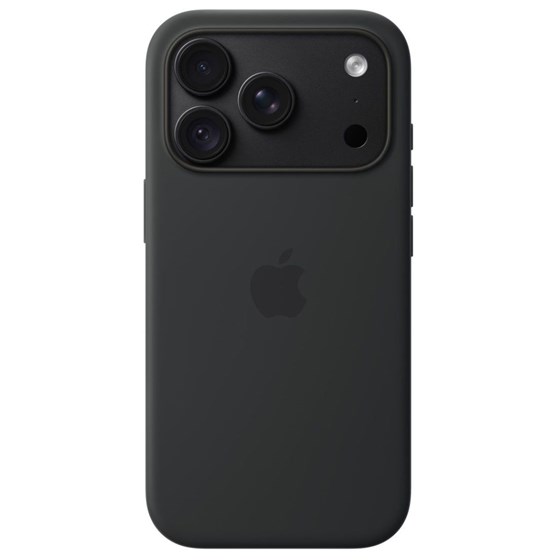 Apple iPhone 18 Pro Silicone Case with MagSafe - Black, mk8y4zm/a
