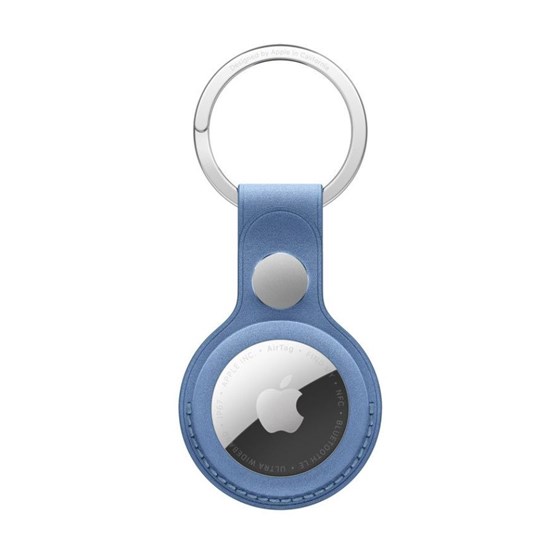 Apple AirTag FineWoven Key Ring – Wildflower Blue, mkg14zm/a