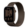 Apple Watch S12 GPS 46mm Dark Bronze Aluminium Case with Dark Bronze Milanese Loop - S/M