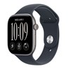 Apple Watch S12 Cellular 46mm Space Grey Aluminium Case with Navy Blue Sport Band - M/L