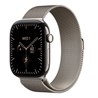 Apple Watch S12 Cellular 46mm Natural Titanium Case with Natural Milanese Loop - S/M