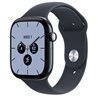 Apple Watch S12 Cellular 46mm Night Blue Ceramic Case with Navy Blue Sport Band - S/M