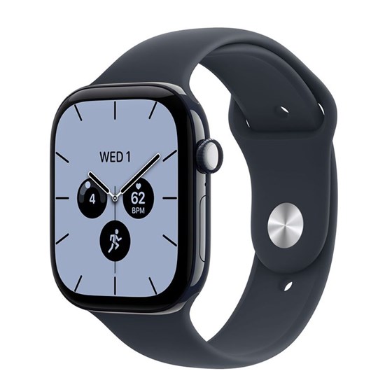 Apple Watch S12 Cellular 46mm Night Blue Ceramic Case with Navy Blue Sport Band - M/L